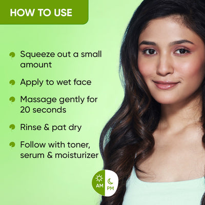 Cica + Salicylic Gel Face Wash for Oily Skin
