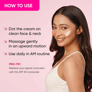 Pomegranate + Multi-Peptide Anti Ageing Moisturizer SPF 30