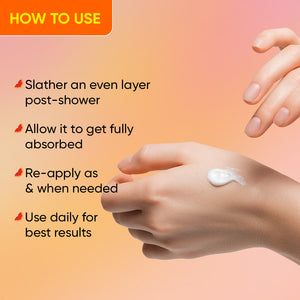 Vitamin C + E Body Lotion for Glowing Skin