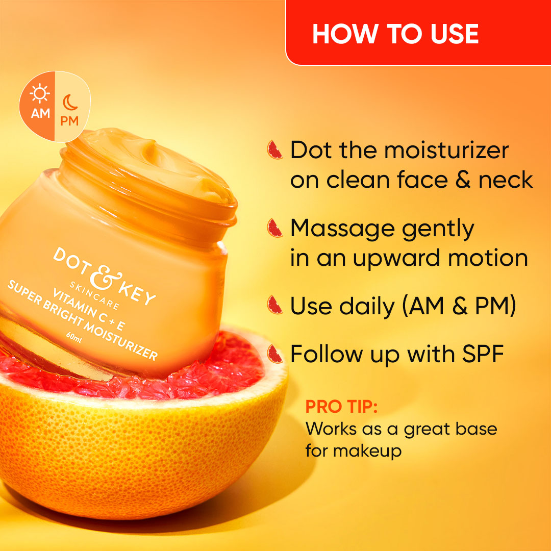 Vitamin C + E Moisturizer for Glowing Skin