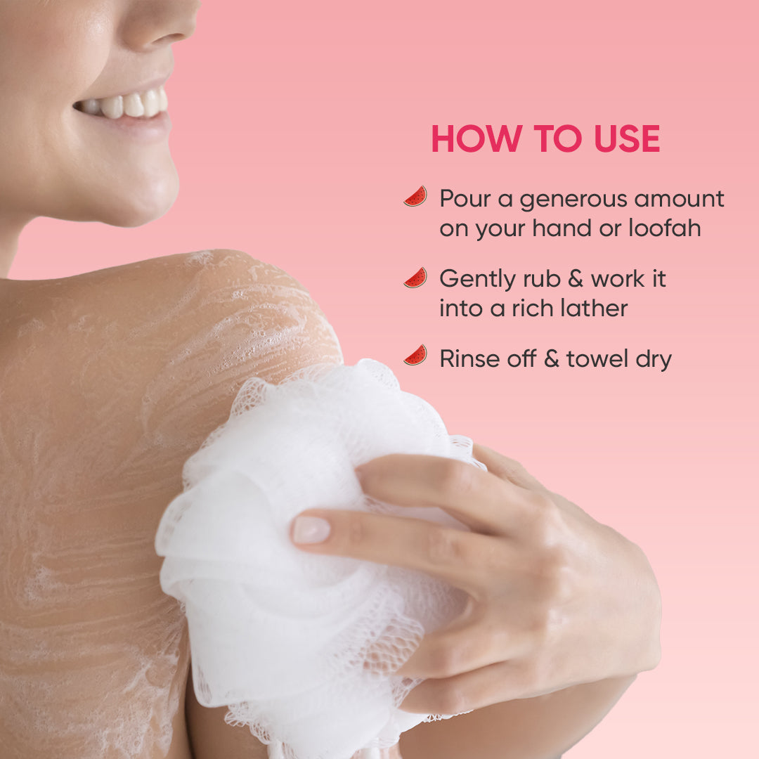 Watermelon + Glycolic Cooling Shower Gel