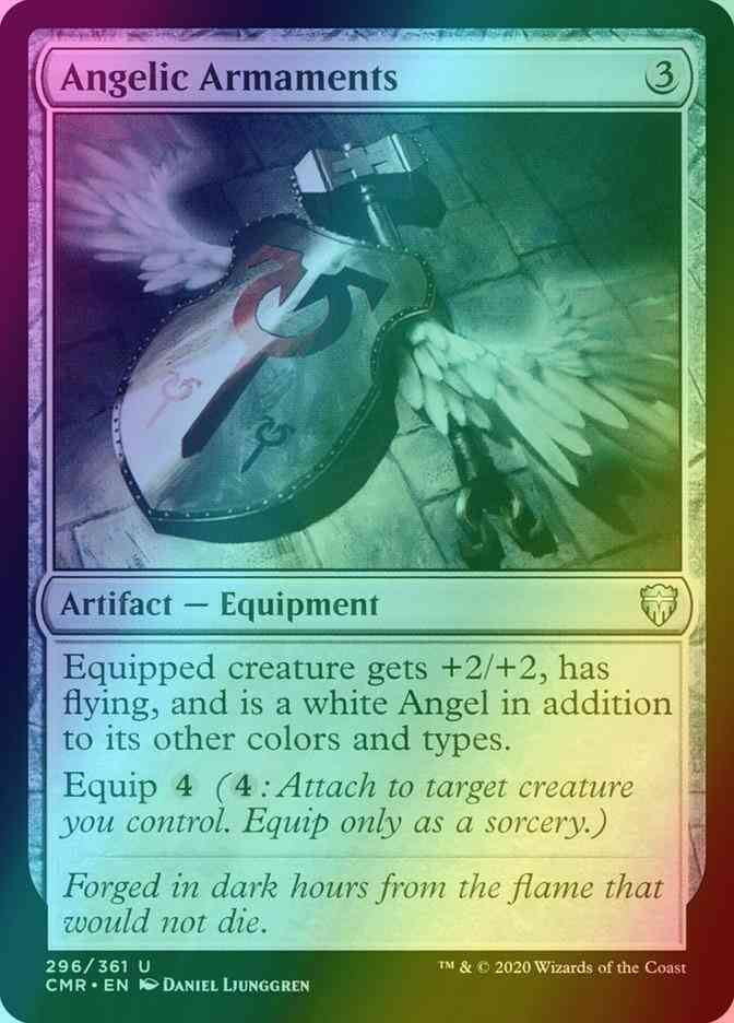 Angelic Armaments [296] [Commander Legends] [Foil]