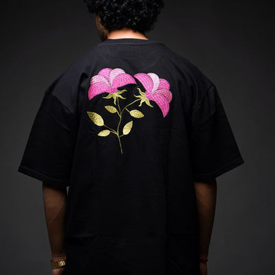 Petunia Embroidered