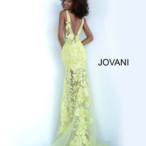 Embroidered Fitted Sleeveless Gown by Jovani 60283