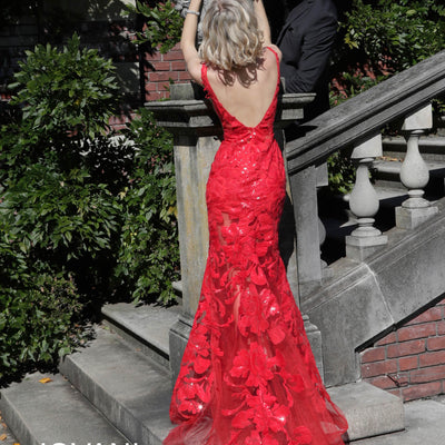Embroidered Fitted Sleeveless Gown by Jovani 60283