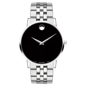 Movado Museum Classic Black Dial Men 40mm