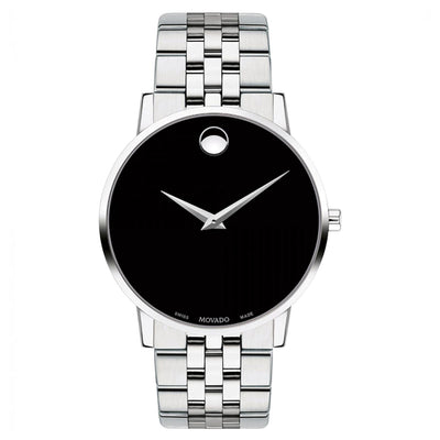 Movado Museum Classic Black Dial Men 40mm