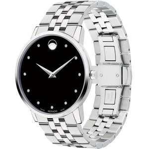Movado Museum Classic Black Dial Men 40mm