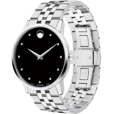 Movado Museum Classic Black Dial Men 40mm