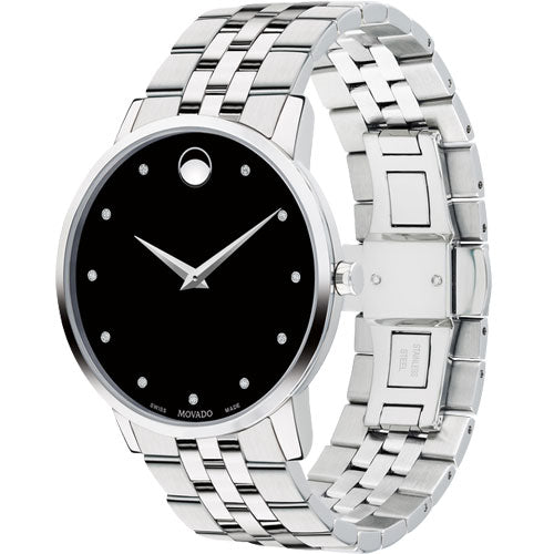 Movado Museum Classic Black Dial Men 40mm