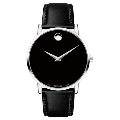 Movado Museum Classic Black Dial Men 40mm