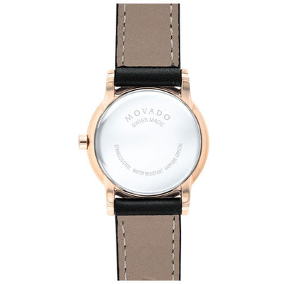 Movado Museum Classic Black Dial Women 28mm