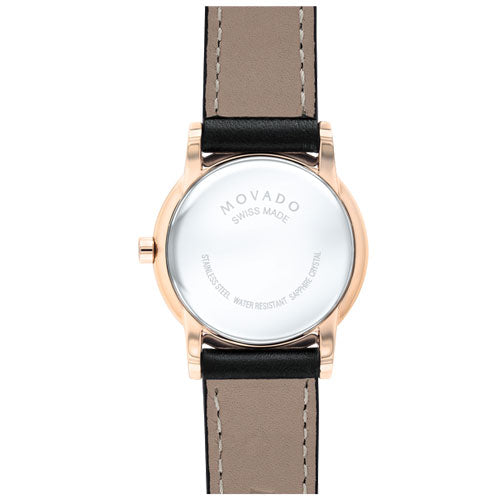 Movado Museum Classic Black Dial Women 28mm