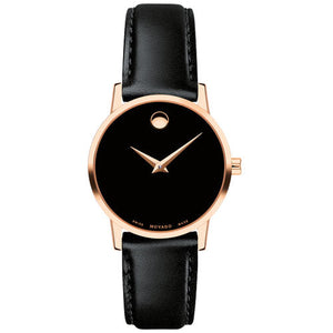 Movado Museum Classic Black Dial Women 28mm