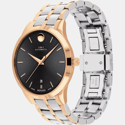1881 Automatic Men Automatic Black Dial Chronograph Stainless Steel Watch 607464