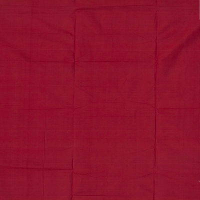 Pink Mangalagiri Cotton Saree With Contrast Zari Border