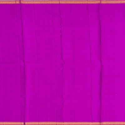 Cream Handloom Kanchipuram Korvai Tissue Silk Saree With Floral Motifs