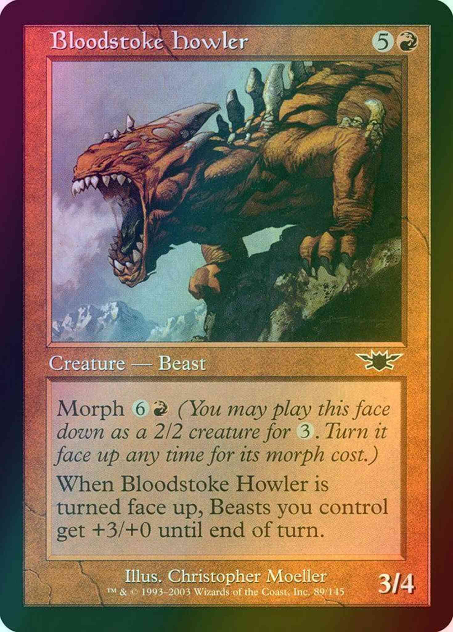 Bloodstoke Howler [89] [Legions] [Foil]