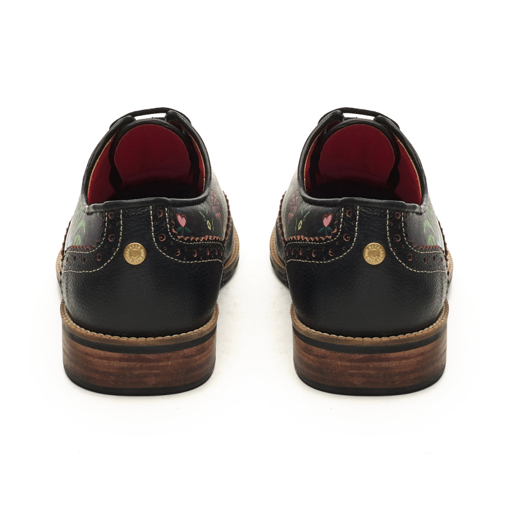 Bageecha Brogues Women – Coal