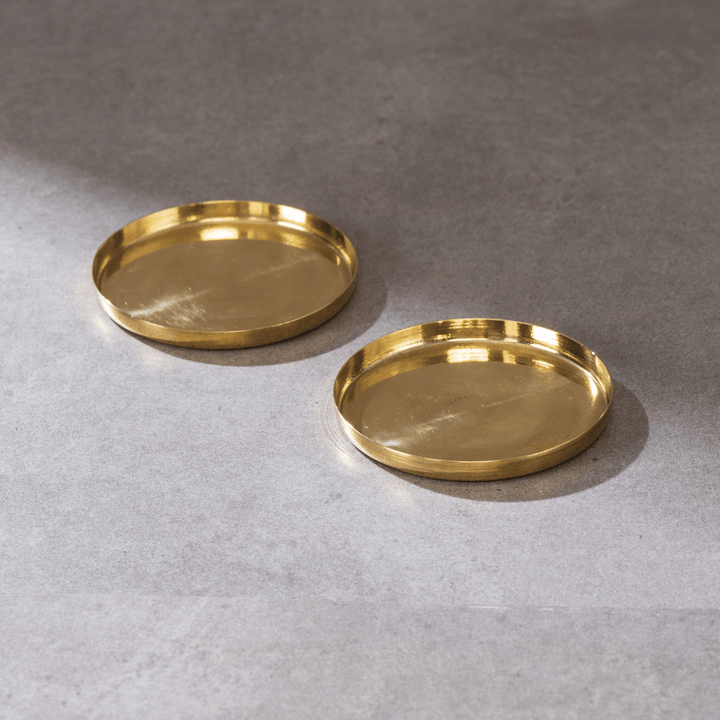 Brass Coasters (Set of 6)