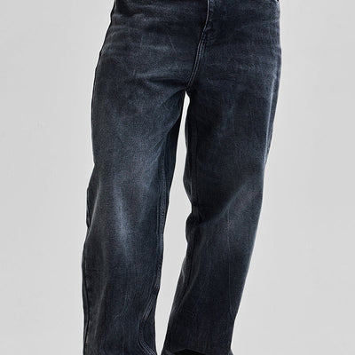 Charcoal Grey Loose Fit Jeans