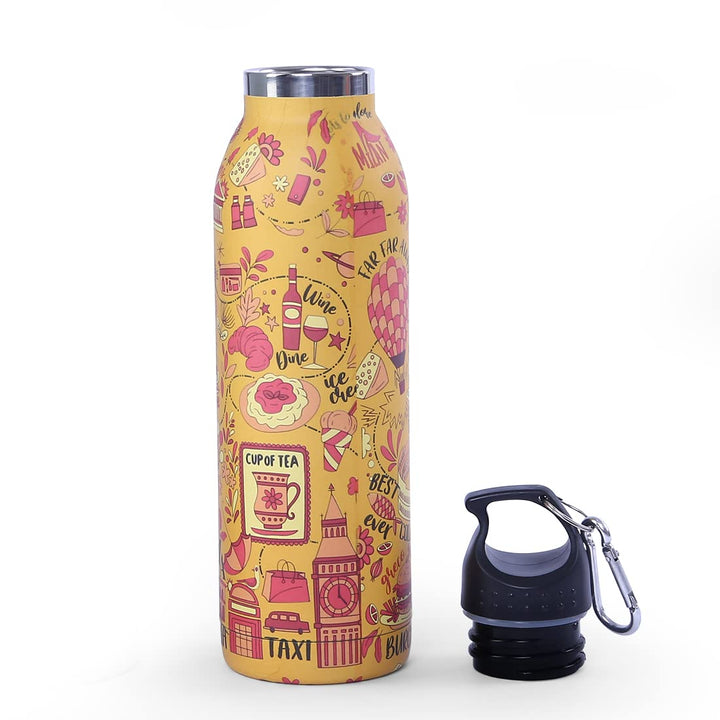 Wanderlust, 600ml, Double Wall Stainless Steel,.