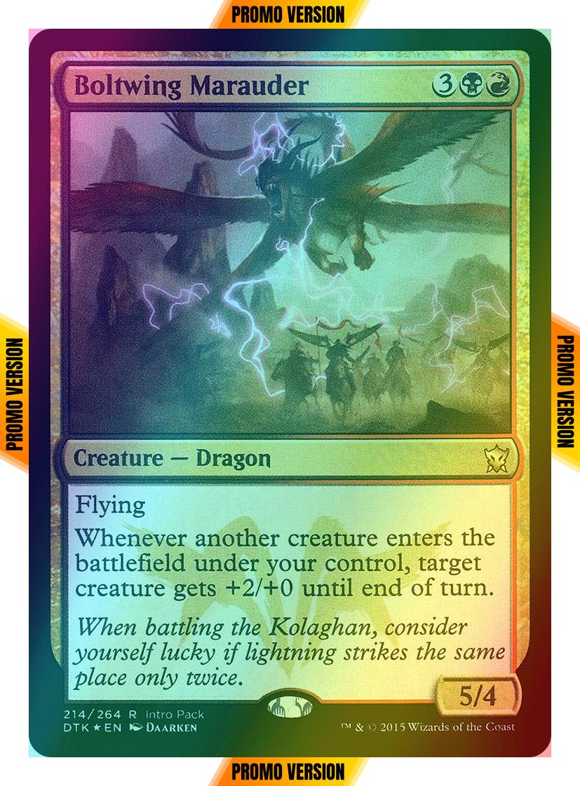 Boltwing Marauder [214] [Intro Pack] [Dragons of Tarkir Promos] [Foil]