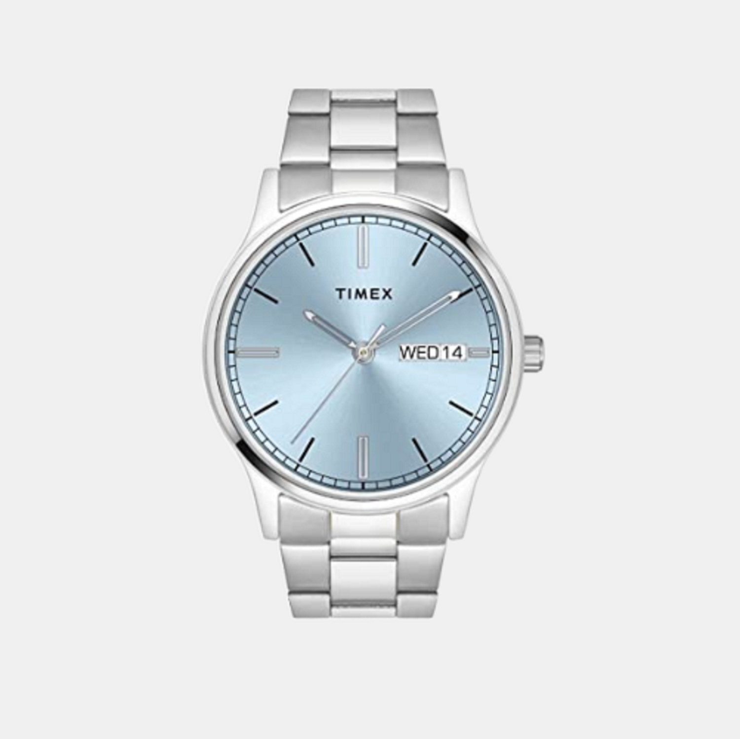 Classics Unisex Quartz Blue Dial Analog Stainless Steel Watch TW0TG8312
