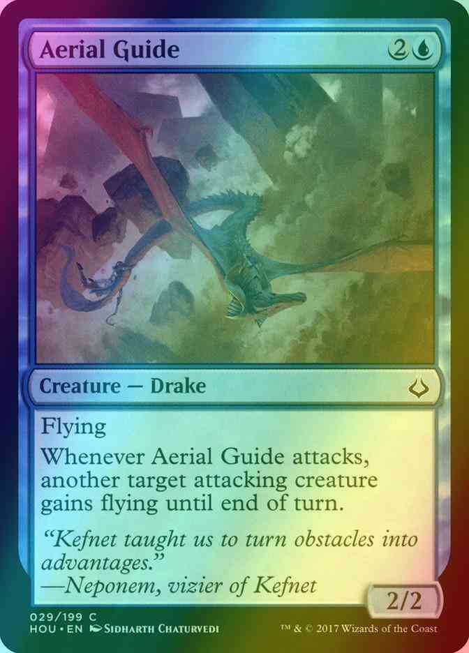 Aerial Guide [29] [Hour of Devastation] [Foil]