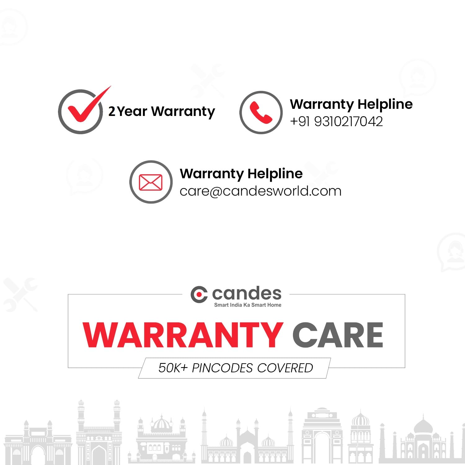 Candes Iron Press | 2 Year Warranty | Iron box, Electric iron, Dry Iron, Electric Iron Press for Clothes, EI107 1000-Watt, Light Weight Electric Dry Iron 100% Non-Stick Teflon Coating (White)