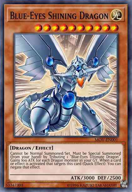 Blue-Eyes Shining Dragon - LCKC-EN008 - Secret Rare - Unlimited