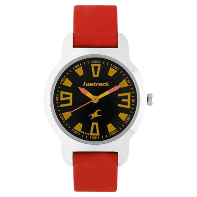 Fastrack Black & Red