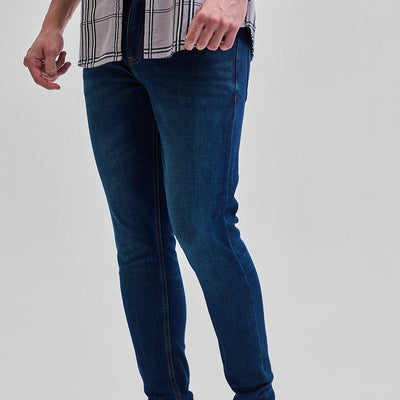 Navy Skinny Fit Jeans