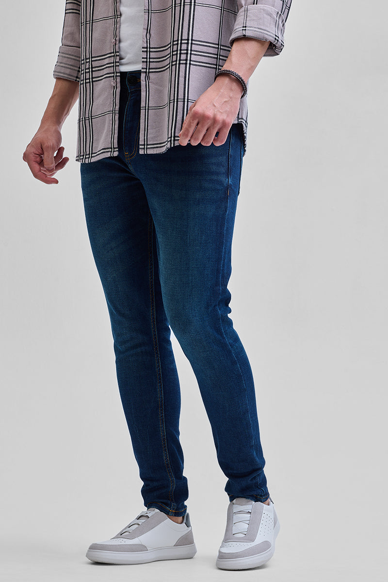 Navy Skinny Fit Jeans