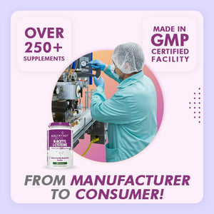 Healthyhey Nutrition N-Acetyl L-Cysteine (NAC) - Non-GMO - Gluten Free -Pack of 120 Veg. Capsules