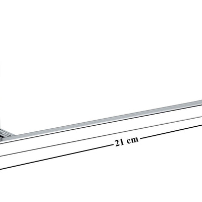 Plantex Stainless Steel Hand Towel Hanger/Towel Ring for Wash Basin/Towel Hanger/Holder/Bathroom Accessories (Chrome - Pack of 2) Dream