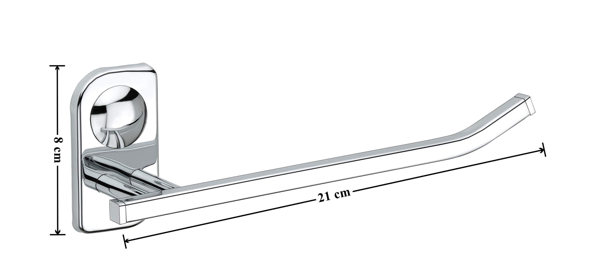 Plantex Stainless Steel Hand Towel Hanger/Towel Ring for Wash Basin/Towel Hanger/Holder/Bathroom Accessories (Chrome - Pack of 2) Dream