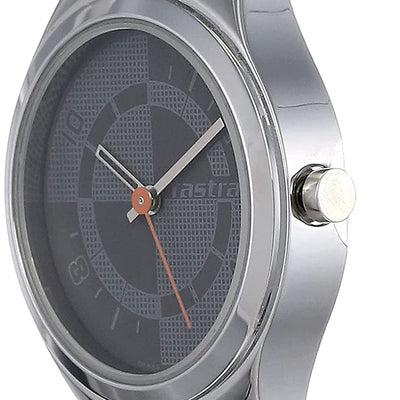 Checkmate Bicolour Dial & Brown Leather