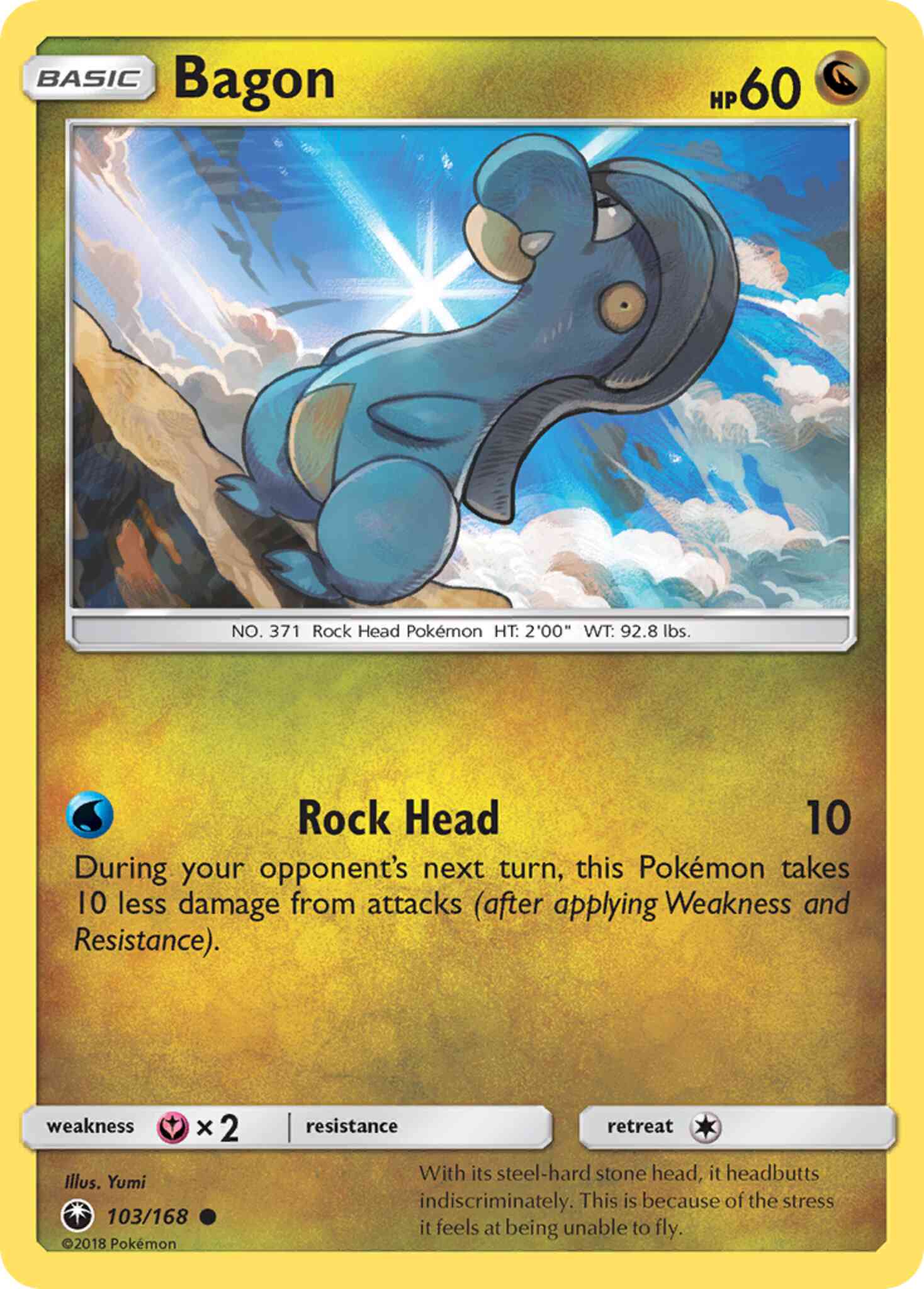 Bagon - 103/168 - Common [sm7-103] [Non-Holo]