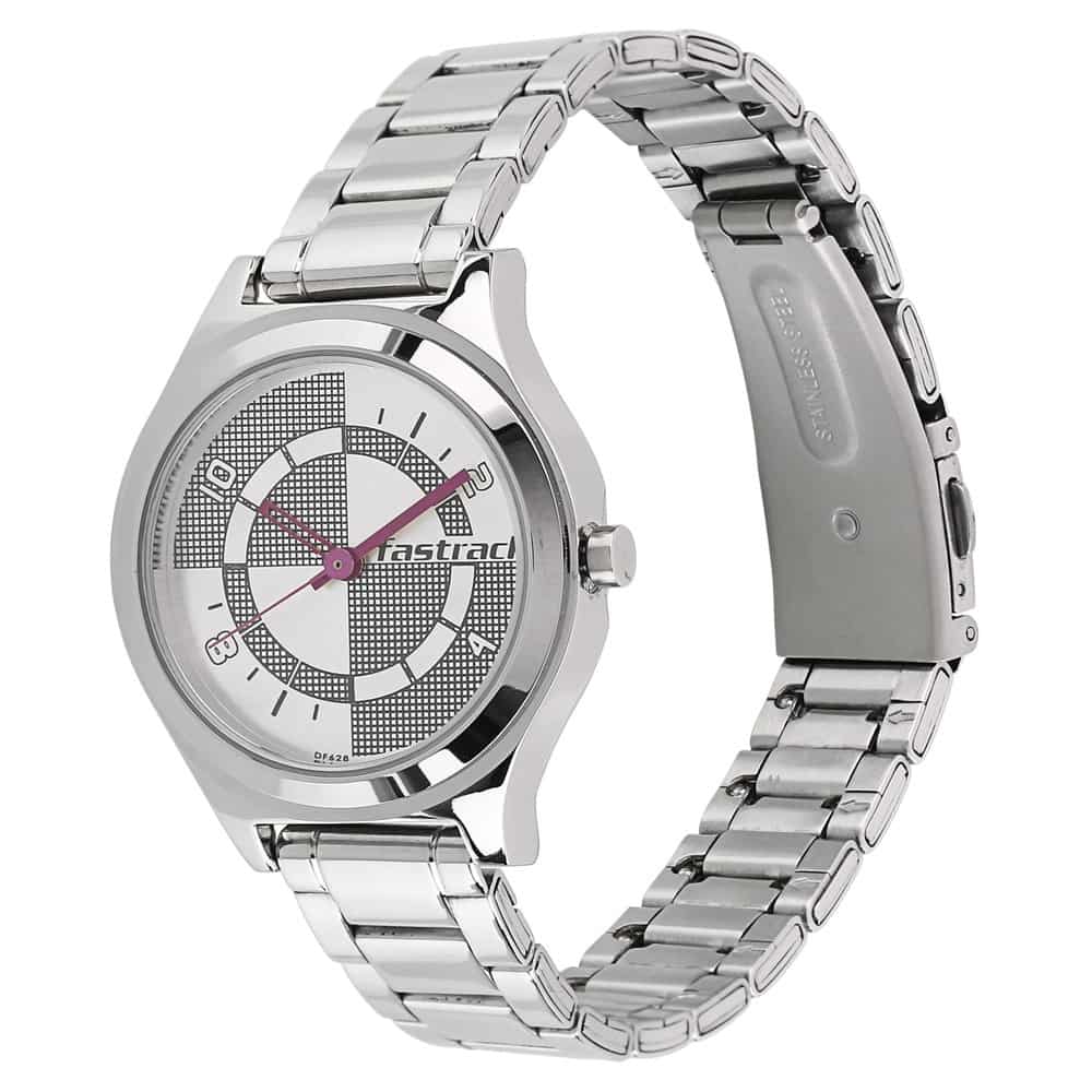 Checkmate Bicolour Dial & Stainless Steel Strap