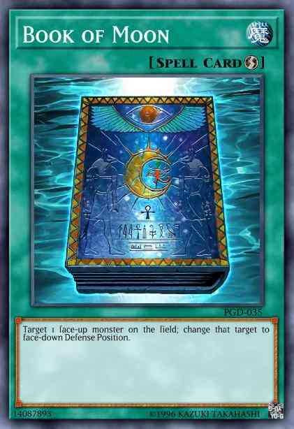 Book of Moon - BP02-EN138 - Mosaic Rare - 1st Edition