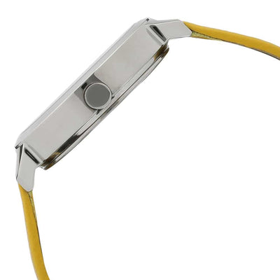 Varsity Yellow Leather