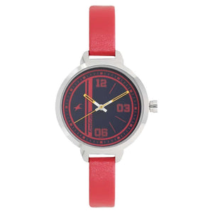 Varsity Blue Dial & Red starp