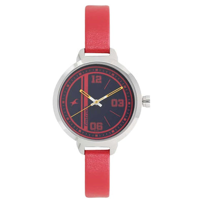 Varsity Blue Dial & Red starp
