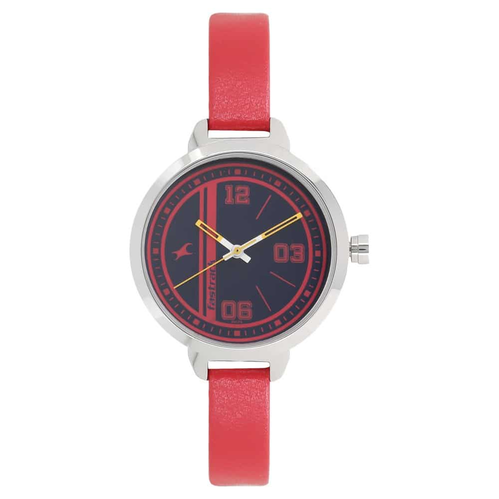 Varsity Blue Dial & Red starp