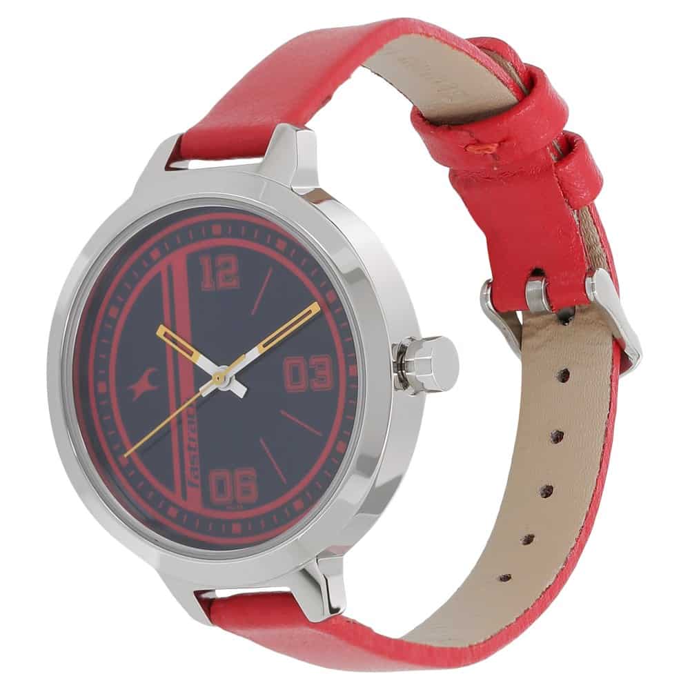 Varsity Blue Dial & Red starp