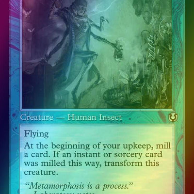 Aberrant Researcher // Perfected Form [454] [Retro Frame] [Innistrad Remastered] [Foil]