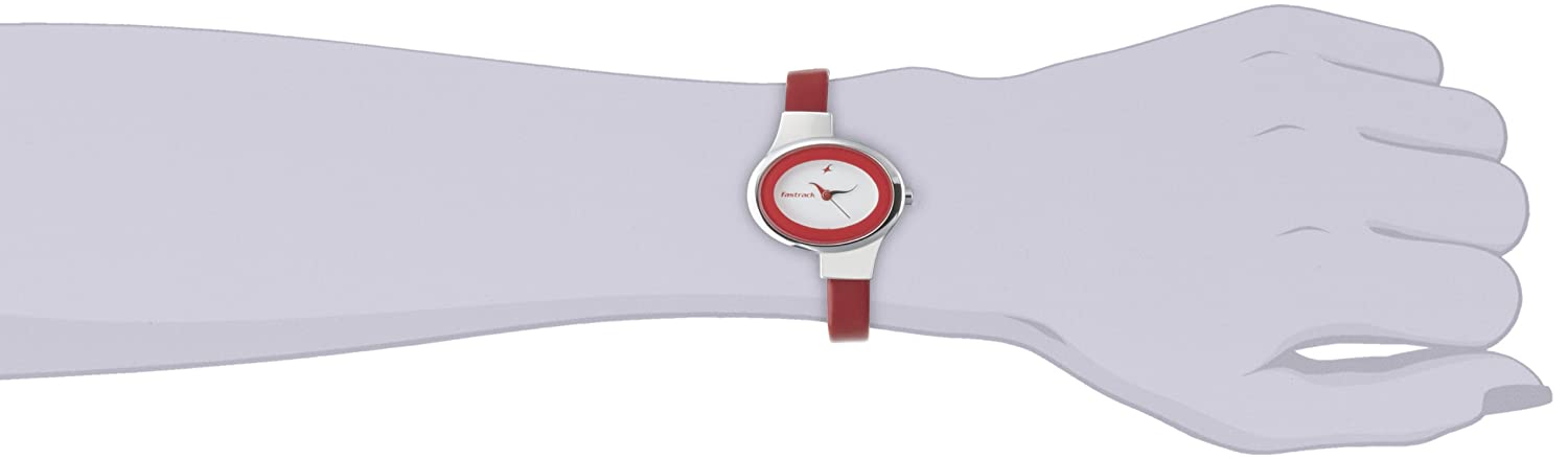 Fastrack White & Red