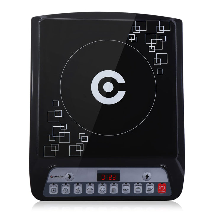 Platino 1400W Induction Cooktop  (Black, Touch Panel)