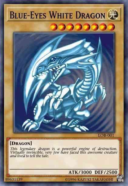Blue-Eyes White Dragon - SBCB-EN087 - Common - 1st Edition